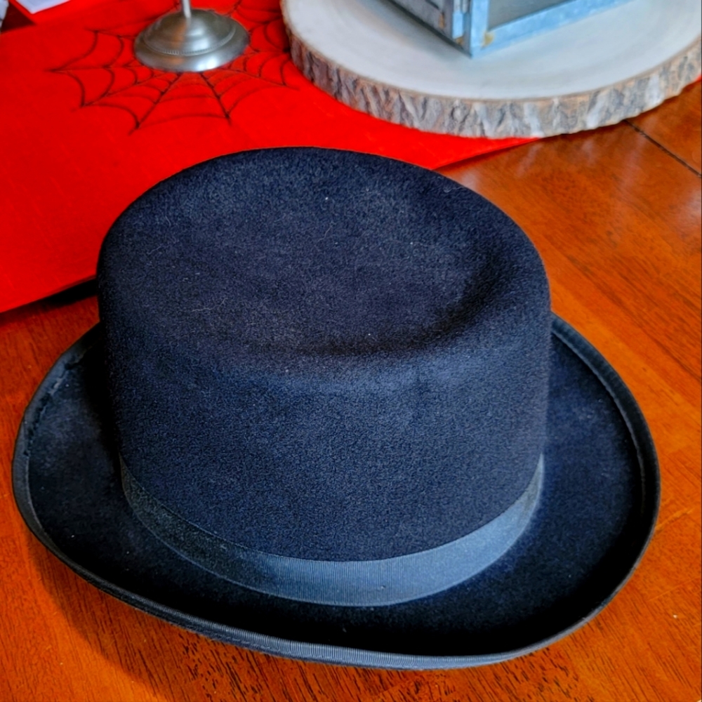 black, TOP HAT. size S.